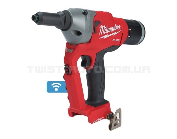 Заклепочник акумуляторний MILWAUKEE M18 ONEFPRT-0X, діаметр закл. 4,8-7,0мм (HD кейс)