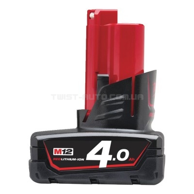 Акумулятор MILWAUKEE M12 B4 4 Ач 4932430065 | 4932430065