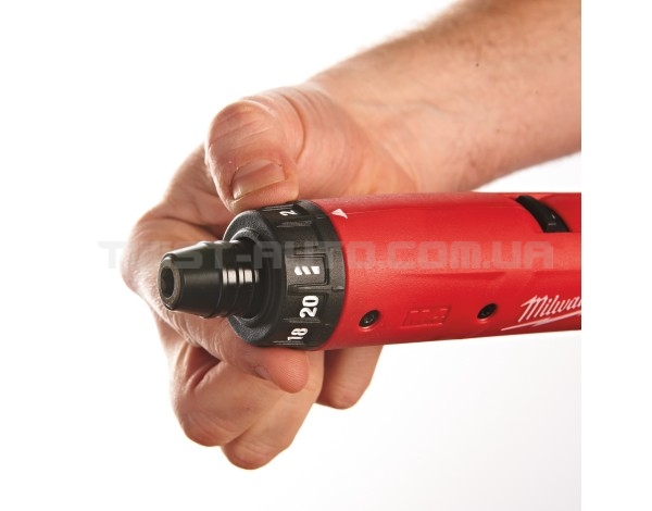 Викрутка акумуляторна MILWAUKEE M4 D-202B, (+ заряд. пристрій, 2 акум.Х2Аг, сумка для інструментів)