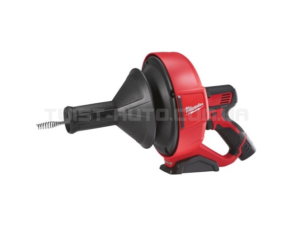 Машина прочистна акумуляторна MILWAUKEE, M12 BDC6-0C, трос 6м