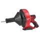 Машина прочистна акумуляторна MILWAUKEE, M12 BDC6-0C, трос 6м