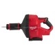 Машина прочистна акумуляторна MILWAUKEE, M18 FDCPF10-0C, трос 10м