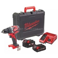 Акумуляторний ударний дриль-шуруповерт, крутий. мом. 60 Нм, MILWAUKEE M18 CBLPD-422C 4933472116 | 4933472116