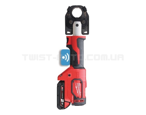 Обжимник гідравлійчний акумуляторний для кабелів MILWAUKEE M18 HCCT-201C ONE-KEY (+ заряд.пристрій, 1 акум., HD кейс)