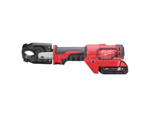 Обжимник гідравлійчний акумуляторний для кабелів MILWAUKEE M18 HCCT-201C ONE-KEY (+ заряд.пристрій, 1 акум., HD кейс)