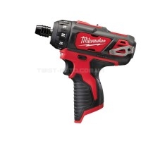 Шуруповерт мом. 30 Нм, MILWAUKEE M12 BD-0 4933441910 MILWAUKEE 4933441910 Шуруповерт мом. 30 Нм, MILWAUKEE M12 BD-0 4933441910 MILWAUKEE 4933441910