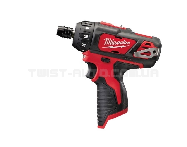 Шуруповерт мом. 30 Нм, MILWAUKEE M12 BD-0 4933441910