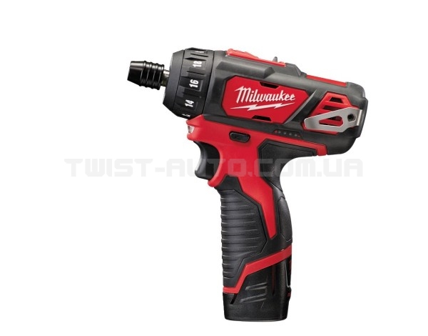 Шуруповерт мом. 30 Нм, MILWAUKEE M12 BD-0 4933441910