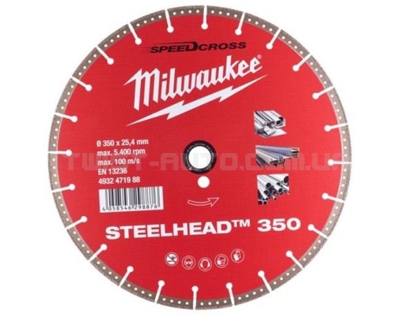 Діамантовий диск STEELHEAD 350 (1 шт) | 4932471988