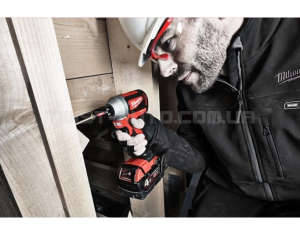 Гайкокрут акумуляторний безщітковий 1/4" HEX MILWAUKEE M18 CBLID-0 180Нм