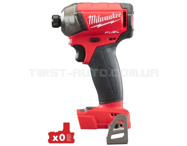 Гвинтокрут акумуляторний 1/4" HEX MILWAUKEE, M18 FQID-0X, 50Нм, HDкейс