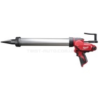 Акумуляторний пістолет для герметиків MILWAUKEE, M12 PCG/600A-0, 600мл MILWAUKEE 4933441786 Акумуляторний пістолет для герметиків MILWAUKEE, M12 PCG/600A-0, 600мл MILWAUKEE 4933441786