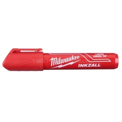 Маркер для будмайданчика InkZAll MILWAUKEE, великий (L), червоний (48223256) MILWAUKEE ACC 4932471556