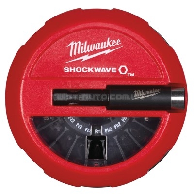 Набір біт Milwaukee SHOCKWAVE (15 предметів) | 4932430904