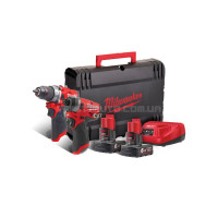 Набір з двох безщіткових інструментів M12 FPP2A-602X MILWAUKEE 4933459810 | 4933459810 Набір з двох безщіткових інструментів M12 FPP2A-602X MILWAUKEE 4933459810 | 4933459810