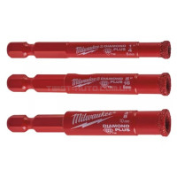 Набір коронок для алмазного свердління Diamond Plus™ MILWAUKEE 6-8-10мм 4932471771 | 4932471771