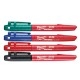 Набор маркеров MILWAUKEE INKZALL (Синий/Красный/Зеленый/Черный) 48223106 | 48223106
