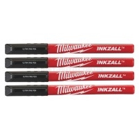 Набір ручок MILWAUKEE INKZALL Fine Tip (Чорний) тонких 48223164 | 48223164 Набір ручок MILWAUKEE INKZALL Fine Tip (Чорний) тонких 48223164 | 48223164