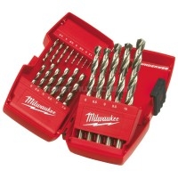Набор сверл по металлу THUNDERWEB 19 шт (1-10 мм) HSS-G DIN 338 MILWAUKEE 4932352374 Набор сверл по металлу THUNDERWEB 19 шт (1-10 мм) HSS-G DIN 338 MILWAUKEE 4932352374