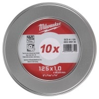 Відрізний диск SCS 41/125х1 (10шт) MILWAUKEE ACC 4932459164 Відрізний диск SCS 41/125х1 (10шт) MILWAUKEE ACC 4932459164