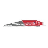 Полотно для шаб. пили WRECKER CARBIDE MILWAUKEE, 150мм/ крок зуба 4,2мм, (метал, деревина) MILWAUKEE ACC 48005241 Полотно для шаб. пили WRECKER CARBIDE MILWAUKEE, 150мм/ крок зуба 4,2мм, (метал, деревина) MILWAUKEE ACC 48005241