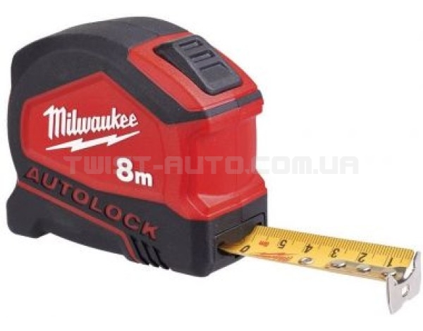 Рулетка Tape Measure Autolock 8 m MILWAUKEE 4932464664 | 4932464664