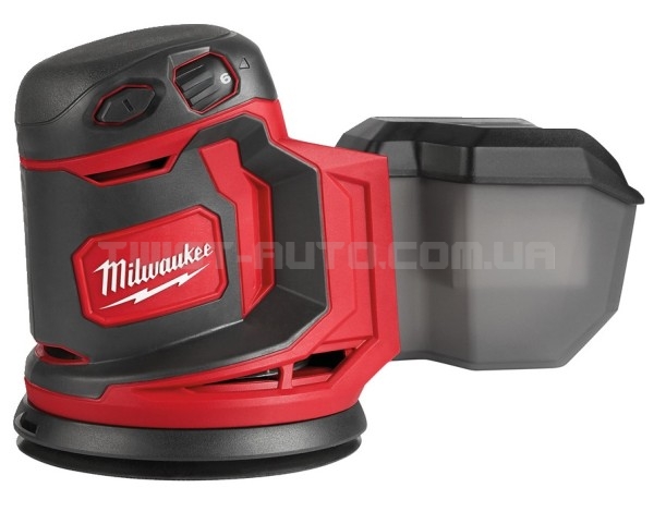 Шліфмашина ексцентрикова M18 BOS125-0 MILWAUKEE 4933464228 (+ пилозбірник, адаптер для пилососу, подовжуючий адаптер, шліфувальн