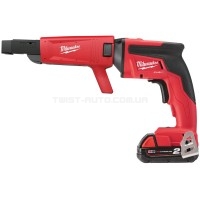 Шуруповерт для гіпсокартону MILWAUKEE M18 FUEL FSGC-202X крутий. мом. 13 Нм, 4933459199 | 4933459199 Шуруповерт для гіпсокартону MILWAUKEE M18 FUEL FSGC-202X крутий. мом. 13 Нм, 4933459199 | 4933459199