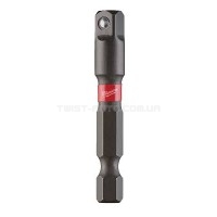 Перехідник з 1/4" HEX на 1/4" хвостовик квадратний MILWAUKEE | 4932471826