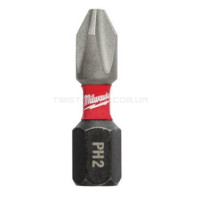 Насадка Milwaukee SHOCKWAVE PH2 25мм (2шт) | 4932430852