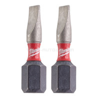 Насадка Milwaukee SHOCKWAVE SL1,2x6,5 25мм (2 шт) | 4932430903