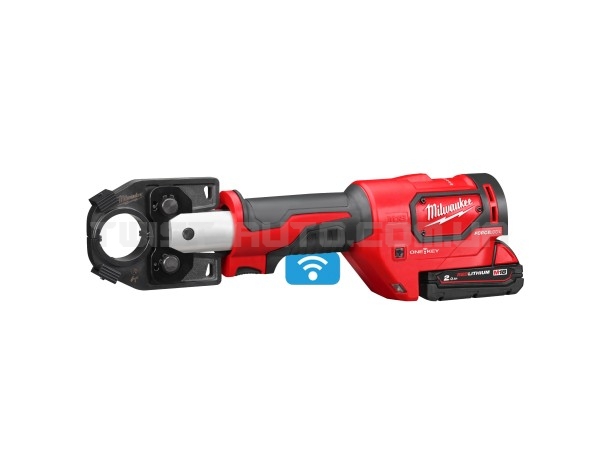 Обжимник гідравлійчний акумуляторний для кабелів MILWAUKEE M18 HCCT-201C ONE-KEY (+ заряд.пристрій, 1 акум., HD кейс)