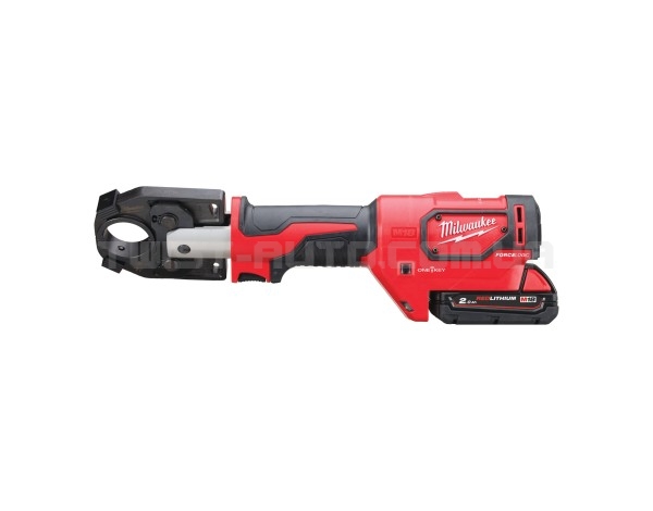 Обжимник гідравлійчний акумуляторний для кабелів MILWAUKEE M18 HCCT-201C ONE-KEY (+ заряд.пристрій, 1 акум., HD кейс)