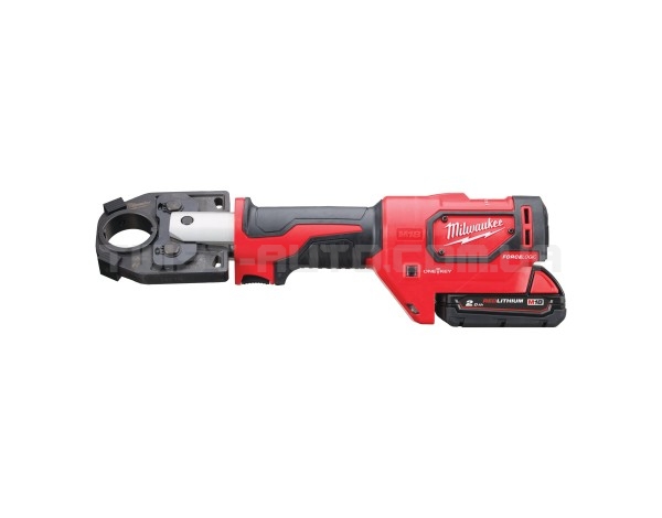 Обжимник гідравлійчний акумуляторний для кабелів MILWAUKEE M18 HCCT-201C ONE-KEY (+ заряд.пристрій, 1 акум., HD кейс)