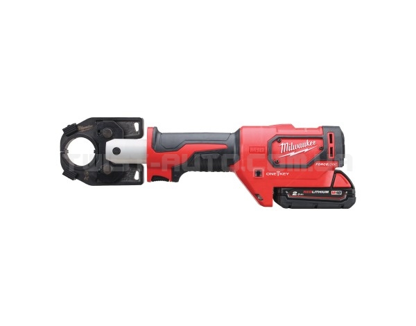 Обжимник гідравлійчний акумуляторний для кабелів MILWAUKEE M18 HCCT-201C ONE-KEY (+ заряд.пристрій, 1 акум., HD кейс)