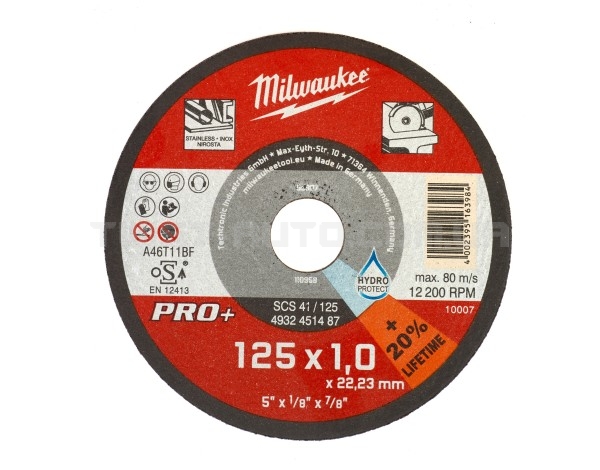 Отрезной диск SCS 41/125х1 PRO+ (1 шт) | 4932451487