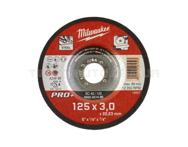 Відрізний диск SCS 42/125х3 PRO+ (1 шт.) | 4932451496