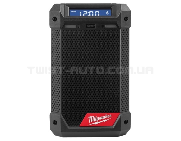 Радіоприймач із зарядним пристроєм MILWAUKEE, M12 RCDAB+