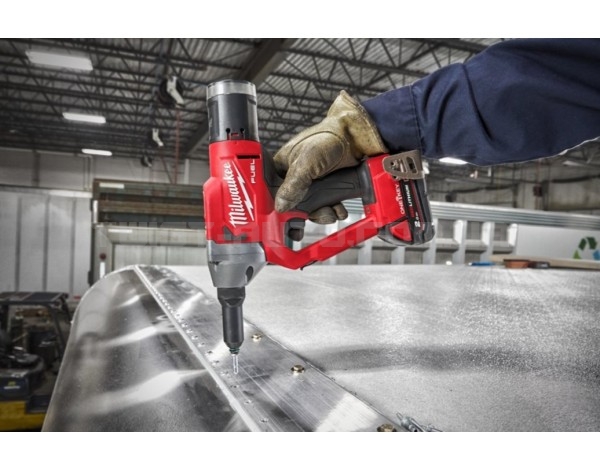 Заклепочник акумуляторний MILWAUKEE M18 ONEFPRT-0X, діаметр закл. 4,8-7,0мм (HD кейс)