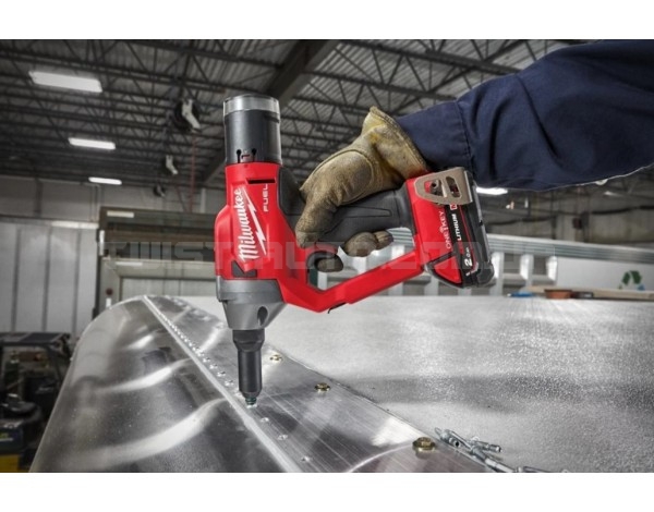 Заклепочник акумуляторний MILWAUKEE M18 ONEFPRT-0X, діаметр закл. 4,8-7,0мм (HD кейс)