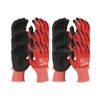 Рукавиці MILWAUKEE з опором порізам 1, розмір 7/S, (12шт.) MILWAUKEE 4932479713 Рукавиці MILWAUKEE з опором порізам 1, розмір 7/S, (12шт.) MILWAUKEE 4932479713