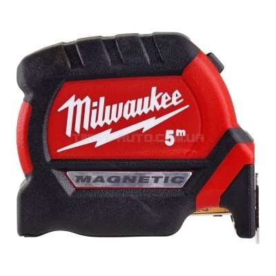 Рулетка магнітна PREMIUM MILWAUKEE, 5м, (27мм) MILWAUKEE ACC 4932464599