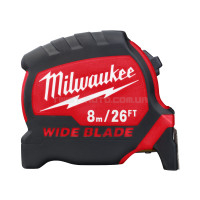 Рулетка Премиум с широким полотном 8м-26фт (футовая) MILWAUKEE ACC 4932471818 Рулетка Премиум с широким полотном 8м-26фт (футовая) MILWAUKEE ACC 4932471818