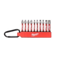 Набір біт з тримачем і карабіном Shockwave Impact Duty™ (10 шт) MILWAUKEE 4932480941 Набір біт з тримачем і карабіном Shockwave Impact Duty™ (10 шт) MILWAUKEE 4932480941