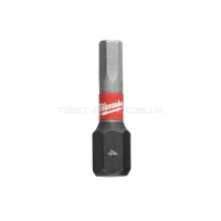 Насадка Milwaukee SHOCKWAVE Hex4 25мм (2шт) | 4932430895 Насадка Milwaukee SHOCKWAVE Hex4 25мм (2шт) | 4932430895