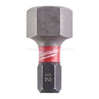 Насадка Milwaukee SHOCKWAVE Hex12 25мм (2шт) | 4932430900