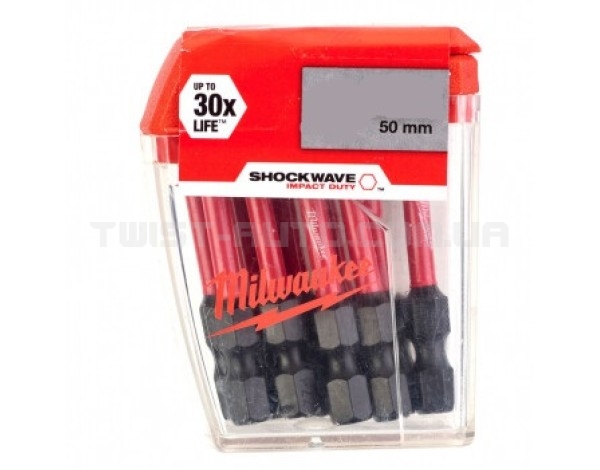 Насадка Milwaukee SHOCKWAVE CD TX30 50мм (10 шт) | 4932471574