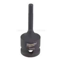 Головка ударна 1/2" MILWAUKEE, HEX5 MILWAUKEE ACC 4932478063 Головка ударна 1/2" MILWAUKEE, HEX5 MILWAUKEE ACC 4932478063