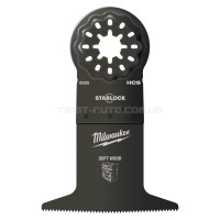 Полотно STARLOCK MILWAUKEE для б/функціонального інструмента, 65 x 42мм (деревина) MILWAUKEE ACC 48906005 Полотно STARLOCK MILWAUKEE для б/функціонального інструмента, 65 x 42мм (деревина) MILWAUKEE ACC 48906005