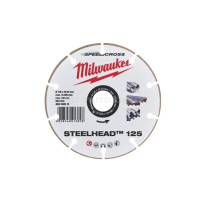 Диск алмазний STEELHEAD 125 (1 шт) MILWAUKEE ACC 4932492015